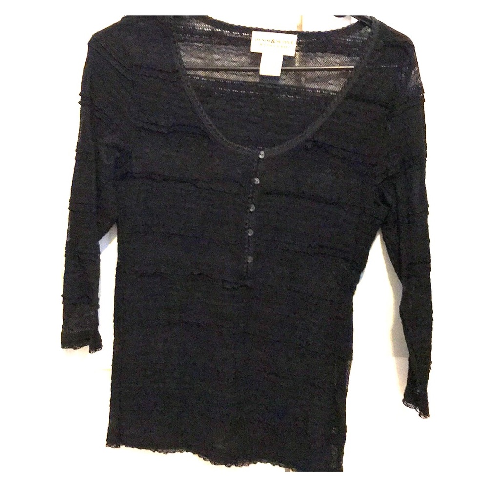 Black Lace Top